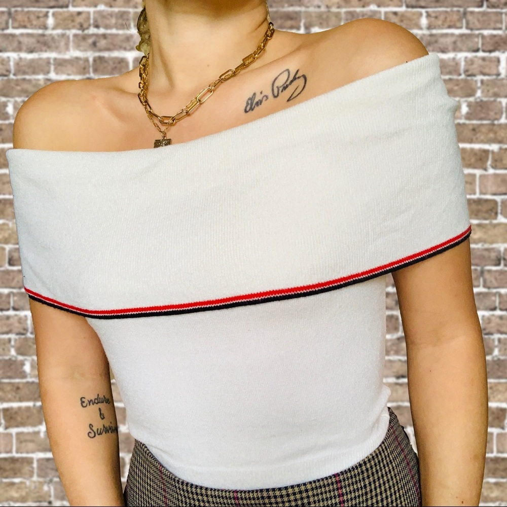Bebe Off Shoulder Top